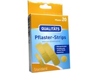 Picture of Pflaster-Strips standard 20-teilig in 4 Größen, mikroperforiert, wasserabweisend, hautfarben