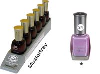 Εικόνα της Nagellack BK DELUXE Premium Farbe 24 Inhalt 15 ml, im 6er Tray von BK COSMETIC