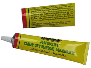 Picture of Universalklebstoff ''August'' 43 g in Metalltube, ''August, der starke Kleber'', Made in EU