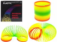 Изображение Magic Spring Spirale, Regenbogenfarben, in bunter Faltschachtel