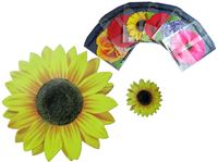 Picture of Platzdeckchen Set 4 große und 4 kleine Teile, 6 verschiedene Blumen im Bag