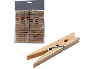 Изображение Wäscheklammer Holz, 30er Pack