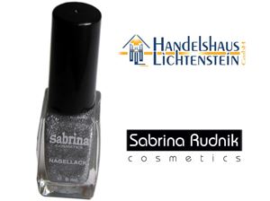 Εικόνα της Nagellack SRC Farbe 008 silber Glitzer Inhalt 9 ml, von Sabrina Rudnick Cosmetics