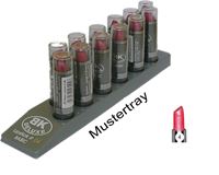Изображение Lippenstift BK DELUXE Basic Farbe 04 im 12er Tray, von BK COSMETIC