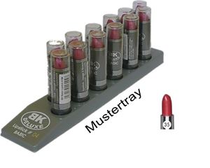 Imagen de Lippenstift BK DELUXE Basic Farbe 35 im 12er Tray, von BK COSMETIC