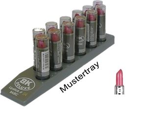 Изображение Lippenstift BK DELUXE Basic Farbe 02 im 12er Tray, von BK COSMETIC