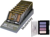 Изображение Lidschatten Quartett BK DELUXE Basic Farbe 08, im 9er Tray von BK COSMETIC