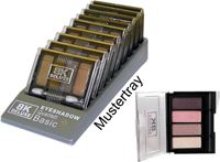 Изображение Lidschatten Quartett BK DELUXE Basic Farbe 15, im 9er Tray von BK COSMETIC
