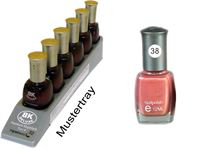 Εικόνα της Nagellack BK DELUXE Premium Farbe 38 Inhalt 15 ml, im 6er Tray von BK COSMETIC