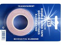 Εικόνα της Klebefilm doppelseitig, 12,5 m x 18 mm, transparent, Blisterpackung
