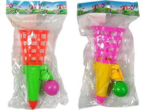 Imagen de Fangball-Spiel mit Ball, 2 Farben sortiert, Größe ca. 15x7x7 cm