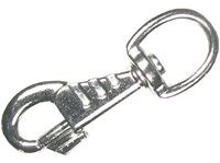 Image de Flachkarabiner 20mm mit Wirbel 20mm, rund