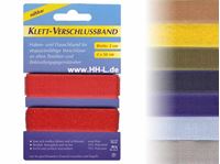 Изображение Klettband 2x50cm 8 Farben sortiert, nähfähig, Farbschlüssel: in erweiterter Artikelbeschreibung