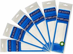 Εικόνα της Wundpflaster 2er Pack, 6 cm x 25 cm (BxL), Sensitiv, & Hypoallergen, enthält insgesamt 6x50 cm Pflaster