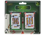 Image de Spielkarten 52er Blatt von 2 bis ASS + 4Joker 2er-, Set auch für Romme geeignet 2 Spiele Blisterpack