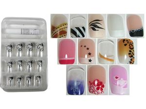Εικόνα της Künstliche Fingernägel im Set 12tlg. mit Zubehör, div. Designs sortiert