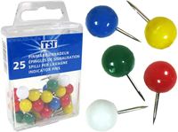 Picture of Pinmarkier-Nadeln groß, 25er-Pack in Klarsichtbox, Material: Kunststoff, viele Farben gemischt