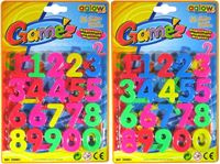 Imagen de Magnetische Ziffern als 36er Blisterpackung, zum Lernen und Spielen, mehrfach sortiert