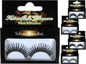 Εικόνα της Künstliche Wimpern im Sichtkarton, vielfach sort., Packung enthält 2 Wimpern + 1x 1ml Klebstoff