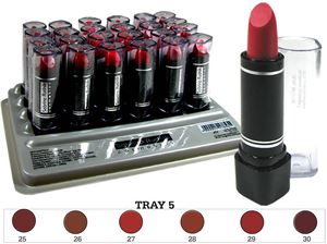 Изображение Lippenstift F10 Tray 05 im 24er Display sortiert, von Sabrina Rudnik Cosmetics