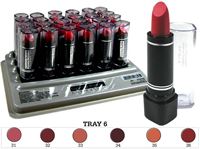 Изображение Lippenstift F10 Tray 06 im 24er Display sortiert, von Sabrina Rudnik Cosmetics