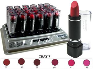 Изображение Lippenstift F10 Tray 07 im 24er Display sortiert, von Sabrina Rudnik Cosmetics