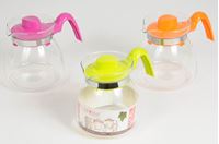 Imagen de Teekanne Glas 1,25 Liter mit Griff, Farben sortiert