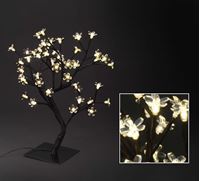 Picture of LED Baum 45cm, 48 LED warmweiss, mit Blüten,nur für innen