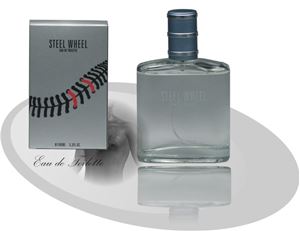 Picture of Parfüm Eau de Toilette ''Steel Wheel'' MEN EDT 100ml, im Glasflacon, Faltschachtel, Cellophan verpackt
