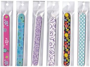 Εικόνα της Nagelfeile Papierfeile feine Körnung beidseitig verwendbar, Länge 17 cm, Breite 1,7 cm im Headerbeutel