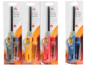 Image de Gasanzünder 27cm + 18ml Gas 4 Farben sortiert