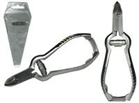Immagine di Fußnagel - Nagelzange aus Edelstahl, 14cm, Sicherheitsverschluss und massive Feder, im Etui