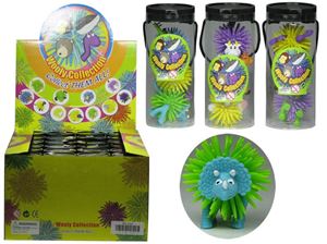 Afbeelding van POM POM Tiere in runder Klarsichtbox 3er Pack, 3er Pack unterschiedlich sortiert im 24 Display