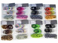 Bild von Haargummis elastisch 36 Stück im Polybag, farbig sortiert