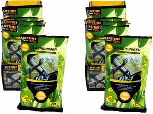 Εικόνα της Feuchttücher, Glasreiniger mit frischem Lemongeruch, 20 St im Beutel LIFETIME CARS kein Display