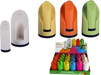Picture of Salz und Pfeffer Set, im 24er Display, modern, CUISINE ELEGANCE, HB: 10x4,5cm, 2 er Set