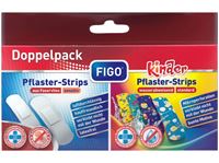 Afbeelding van Pflaster-Strips Doppelpack 1x Pflaster-Strips sensitiv & 1x Kinderpflaster