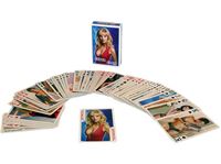 Resim Spielkarten 52er Blatt von 2 bis ASS + 3 Joker, sexy Frauen, 6 x 9 cm groß