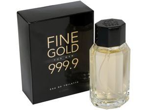 Picture of Parfüm Eau de Toilette men ''Fine Gold 15 + 1 Tester 100 ml, im Glasflacon, Faltschachtel, Cellophan verpackt