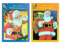 Изображение Malbücher Weihnachten 2fach sortiert, 21 x 29,5 cm, DIN A4 32 Seiten