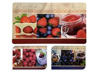 Picture of Platzdeckchen frische Früchte, 4 Motive 43 X 28cm