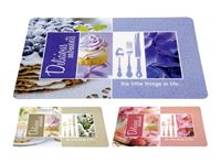 Picture of Platzdeckchen ''Delicious moments'', 3 Motive 43 X 28cm
