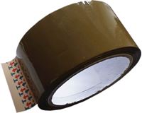 Picture of Paket-Klebeband braun, 50 mm breit, 66 m Rolle, PP-Packfilm, bessere Qualität