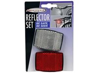 Resim Fahrradreflektor 2er Set, auf Blisterkarte je 5,7 x 4,2 cm