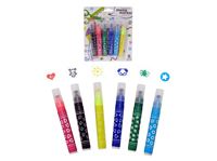 Εικόνα της Malstift mit Stempel 6 Stück im Blister, Stempelstift 6 Farben, 6 Motive