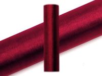 Afbeelding van Organza-Dekostoff auf Rolle, 0,16 x 900 cm, Farbe einfarbig red wine