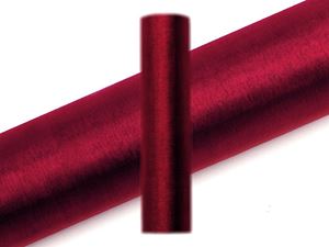 Imagen de Organza-Dekostoff auf Rolle, 0,16 x 900 cm, Farbe einfarbig red wine