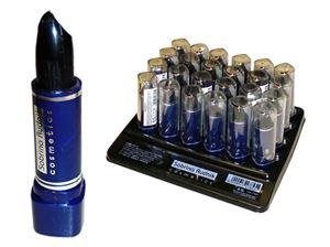 Изображение Lippenstift F10 Tray 12 im 24er Display schwarz, von Sabrina Rudnik Cosmetics
