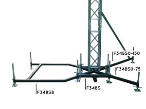 Imagen de Base New Style f F34/F44 m Rollen Stahl