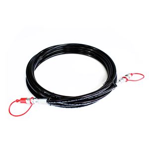 Picture of CO2 high pressure hose 3/8 Male - Female, 10m